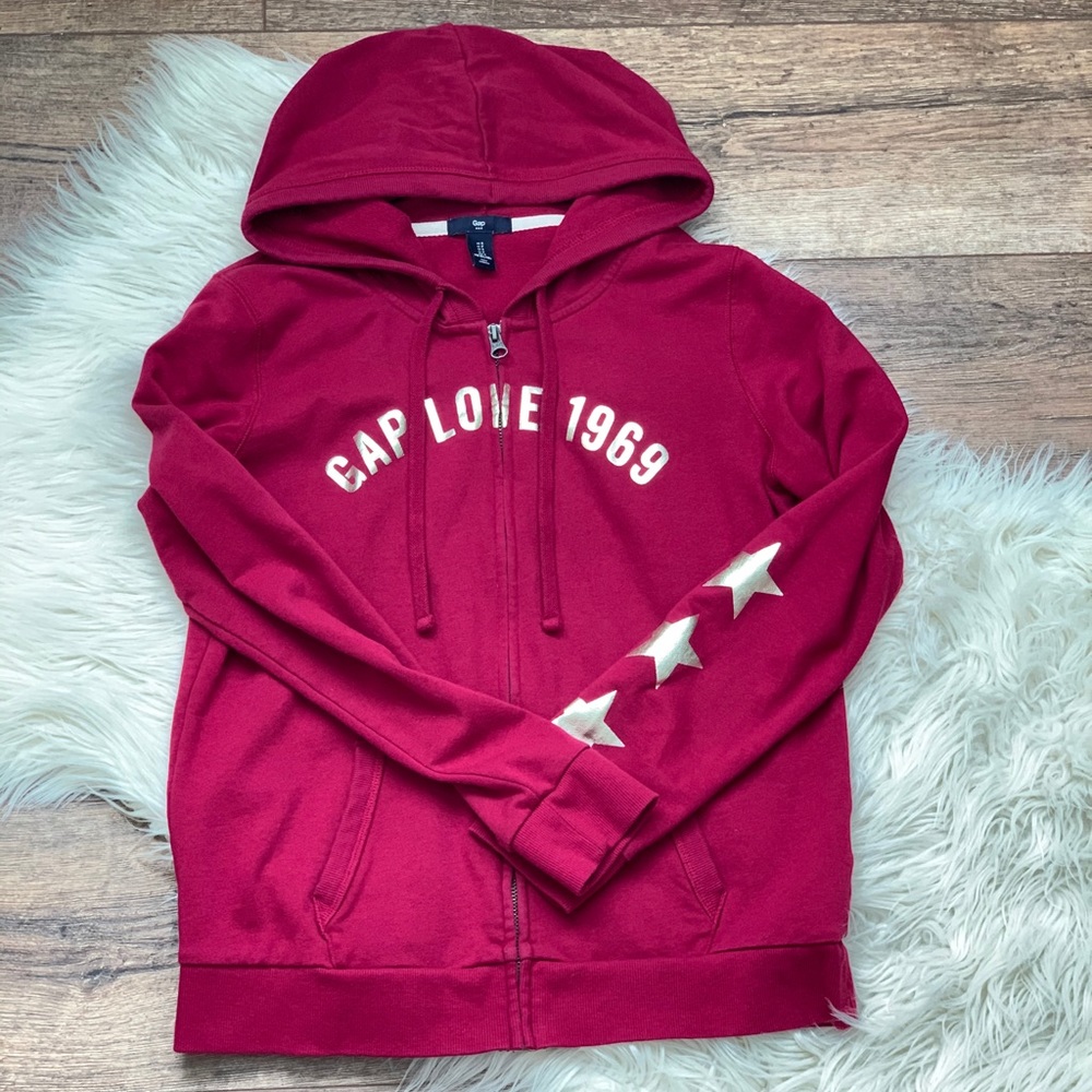 Gap🌟💖Zip-up Hoodie - Picture 2 of 8